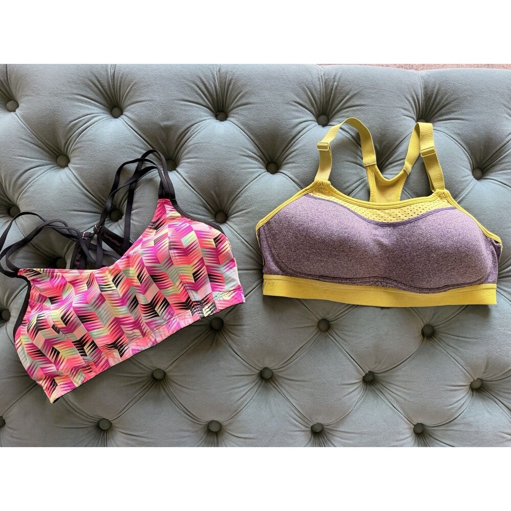 Champion Maurices Sports Bras Lot Assorted Colors Styles Wireless Women L
